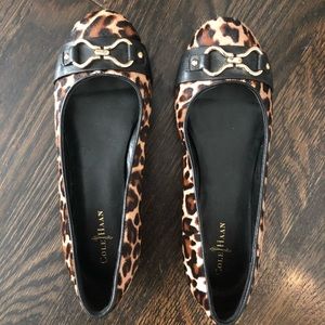 Cole Haan Leopard Print Flats